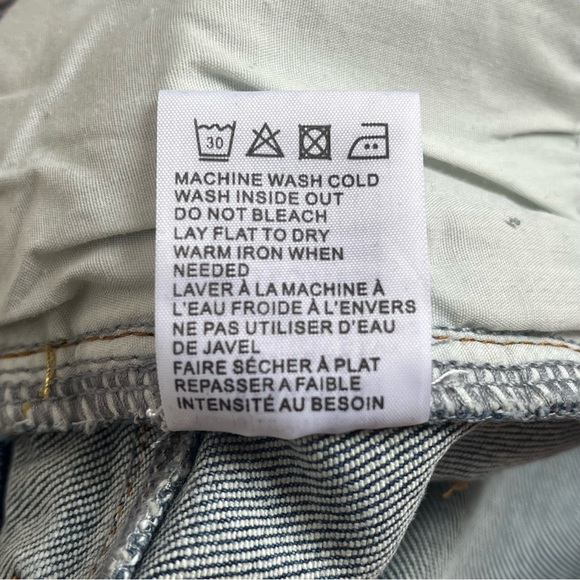 New! Free People x Sandrine Rose distressed high rise skinny Jeans 16032 - Picture 5 of 16